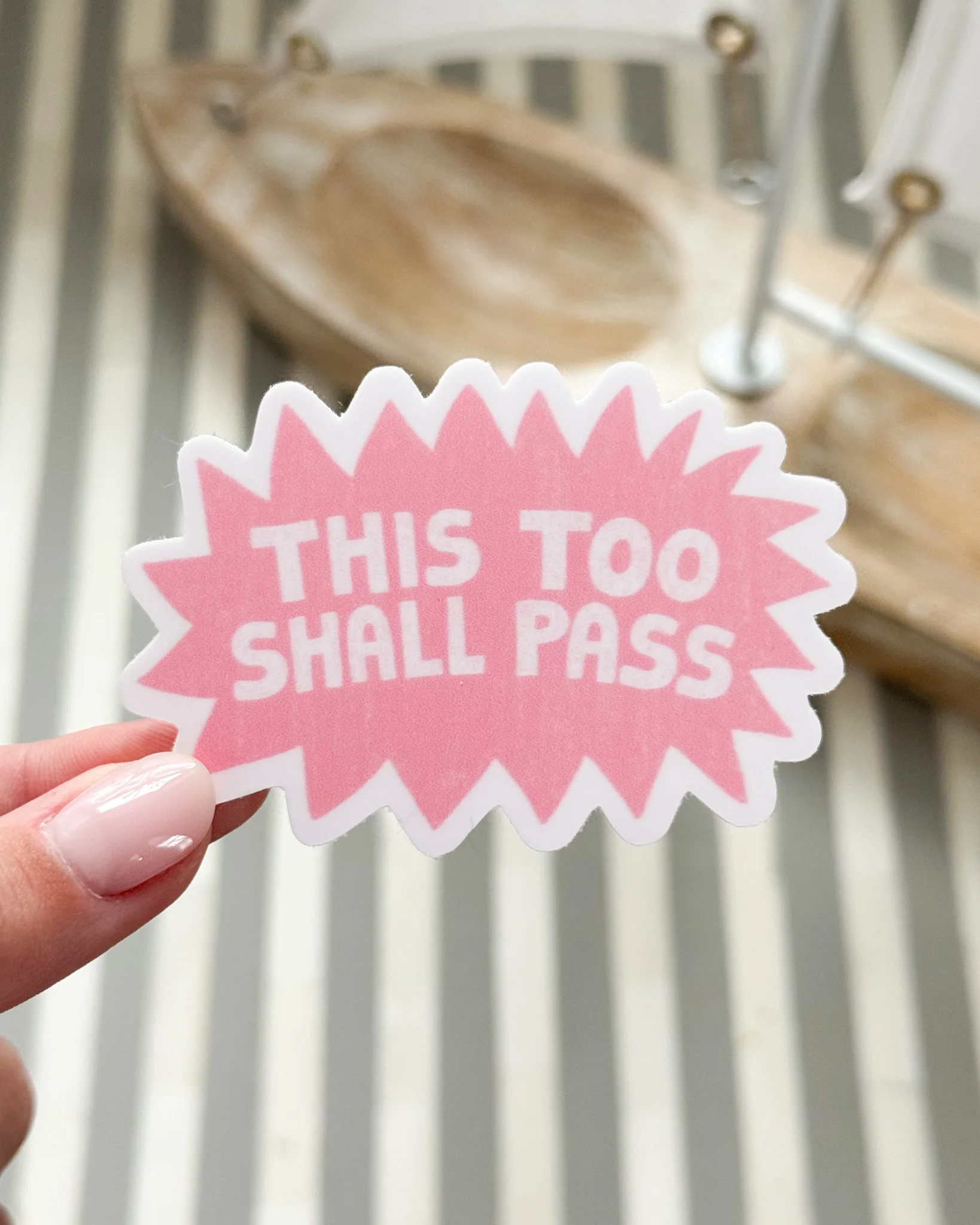This Too Shall Pass Sticker - Image 2