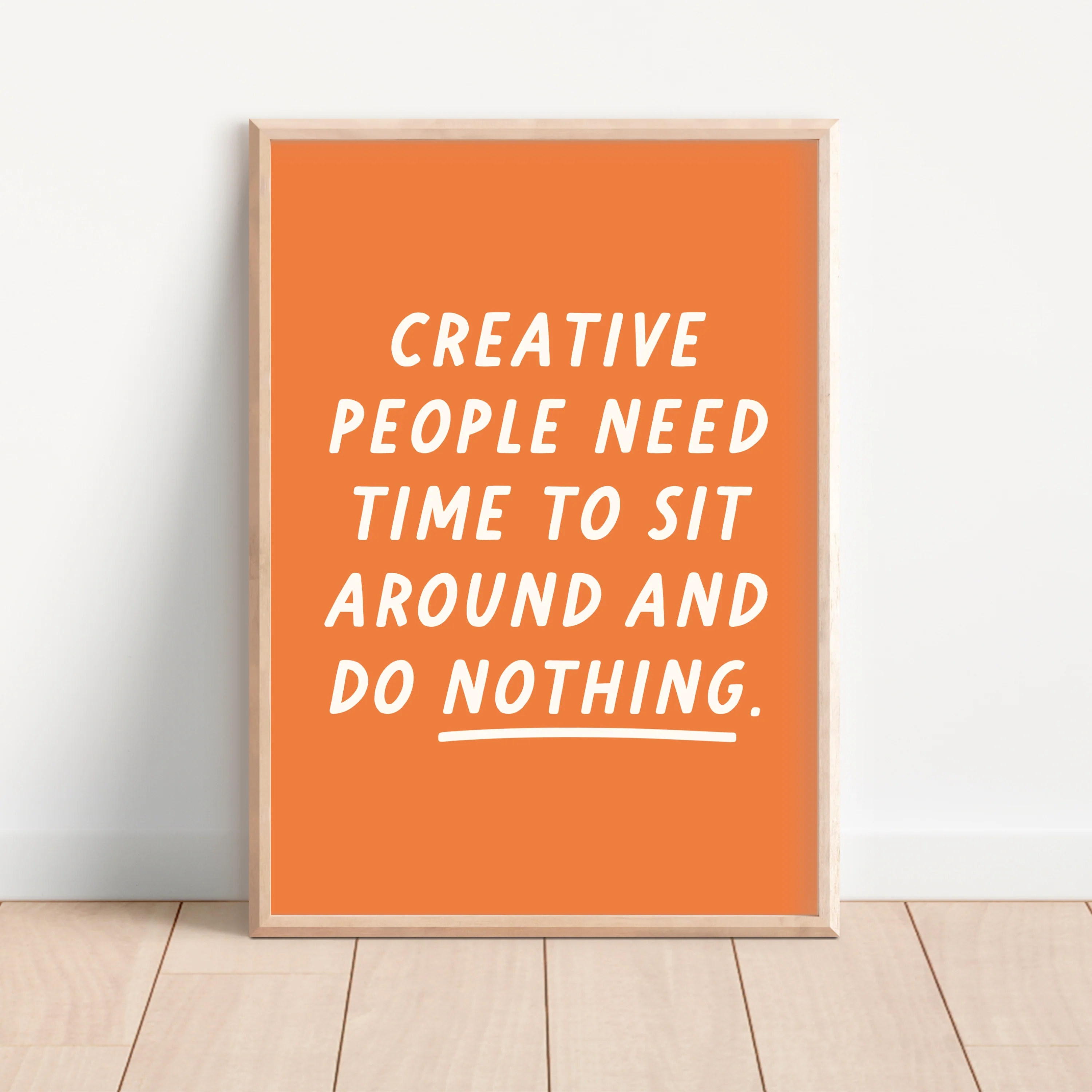 Do Nothing! Print