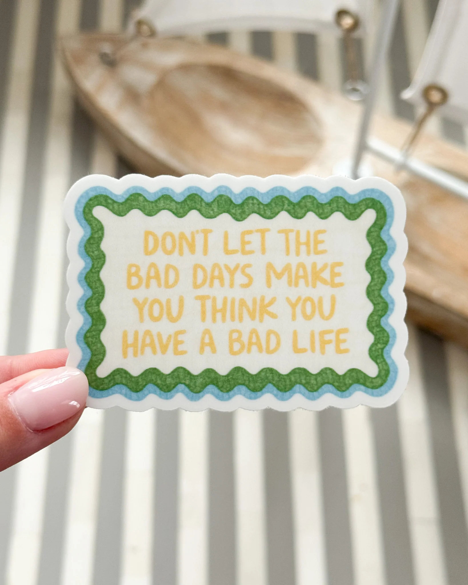 Don't Let The Bad Days Win Sticker - Image 2